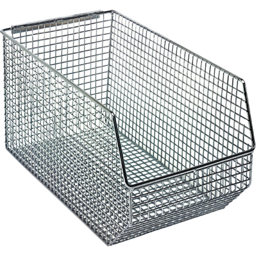 Bacs en fil m&eacute;tallique empilables et suspendables Rock Safety Industrial Ltd