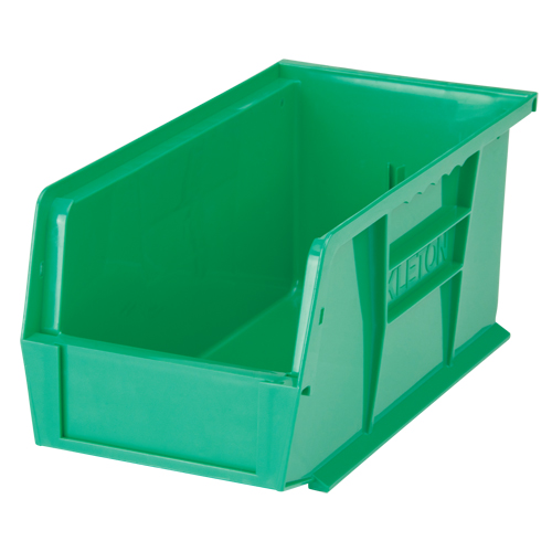Stack & Hang Bin, 5-1/2" W x 5" H x 10-7/8" D, Green Rock Safety Industrial Ltd
