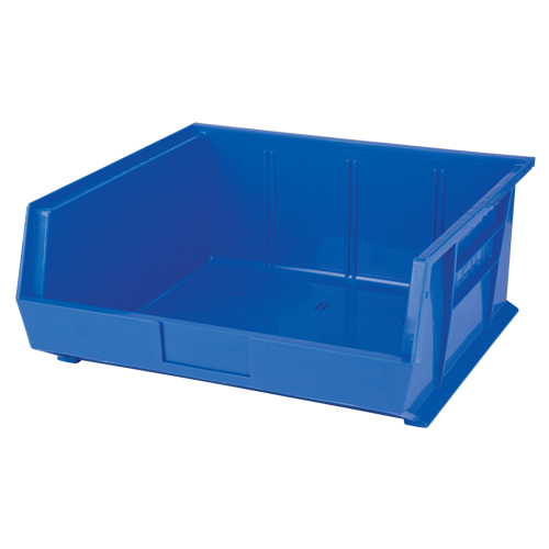 Stack & Hang Bin, 16-1/2" W x 7" H x 14-3/4" D, Blue Rock Safety Industrial Ltd