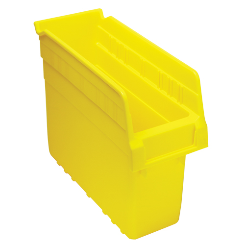 Bacs pour &eacute;tag&egrave;re Store-Max, 4-3/8" la x 8" H x 11-5/8" p, Jaune, Capacit&eacute; 44 lb Rock Safety Industrial Ltd