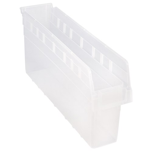 Bacs pour &eacute;tag&egrave;re Store-Max, 4-3/8" la x 8" H x 23-5/8" p, Transparent, Capacit&eacute; 68 lb Rock Safety Industrial Ltd