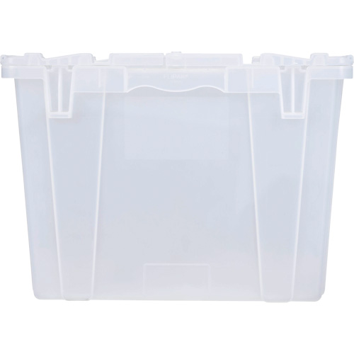 Bac emboîtable FP243C FliPak, 26,9" x 16,9" x 12,1", Transparent Rock Safety Industrial Ltd
