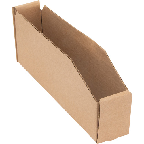 Deep Corrugated Parts Bins, 1-15/16" W x 11-1/4" D x 4-1/2" H, Beige Rock Safety Industrial Ltd