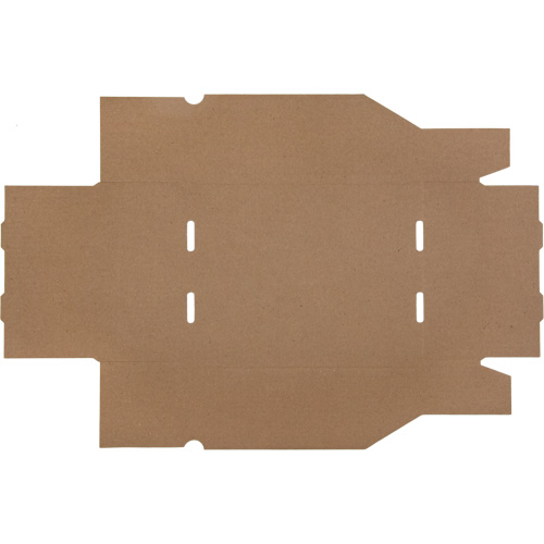Deep Corrugated Parts Bins, 8-3/4" W x 11-1/4" D x 4-1/2" H, Beige Rock Safety Industrial Ltd