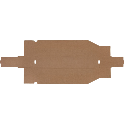 Boîtes profondes en carton ondul&eacute;, 1-7/8" la x 17-1/8" p x 4-1/2" h, Beige Rock Safety Industrial Ltd