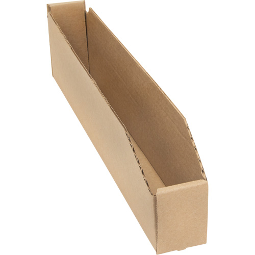 Deep Corrugated Parts Bins, 2-7/8" W x 17-1/4" D x 4-1/2" H, Beige Rock Safety Industrial Ltd