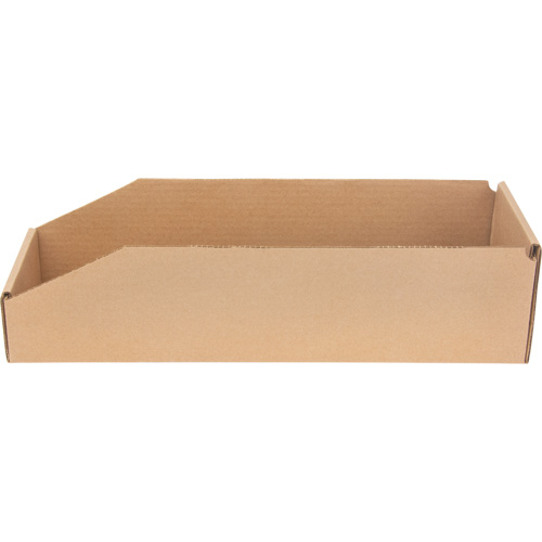 Boîtes profondes en carton ondul&eacute;, 5-3/4" la x 17-1/4" p x 4-1/2" h, Beige Rock Safety Industrial Ltd