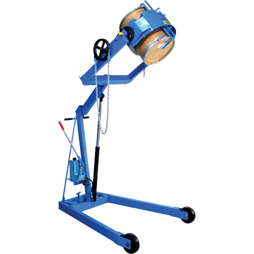 Manipulateurs de barils Hydra-Lift, Capacit&eacute; 55 gal. US (45 gal. imp.) Rock Safety Industrial Ltd
