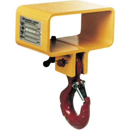 Crochets pour chariot &eacute;l&eacute;vateur, Ouverture des fourches 5-1/2" x 2-1/2" Rock Safety Industrial Ltd