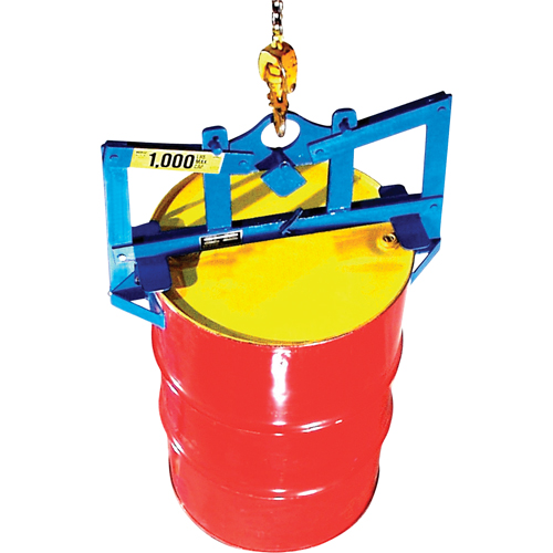 Leveurs de baril verticaux automatiques, 85 gal. US (70 gal. imp.), Cap. 1000 lb/454 kg Rock Safety Industrial Ltd
