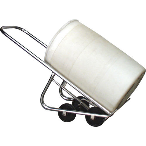Multi-Purpose Drum Truck, Stainless Steel Construction, 25 - 55 US Gal. (20 - 45 Imperial Gal.) Rock Safety Industrial Ltd