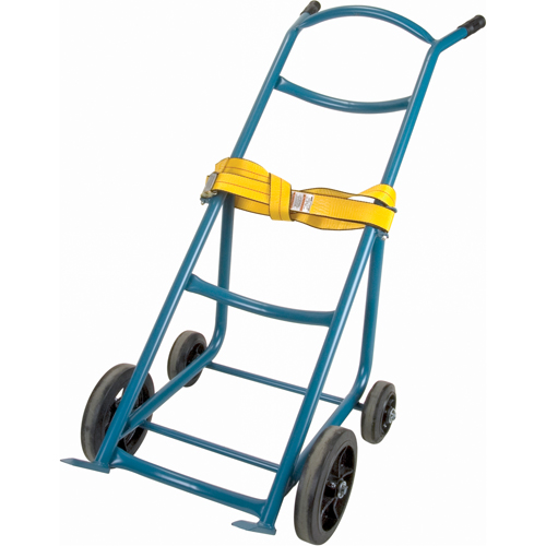 Diable pour baril, Fabriqu&eacute; en Acier, 25 - 55 gal. US (20 - 45 gal. imp.) Rock Safety Industrial Ltd