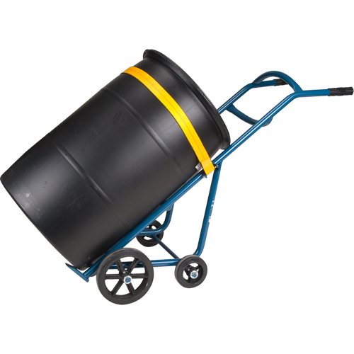 Diable pour baril, Fabriqu&eacute; en Acier, 25 - 55 gal. US (20 - 45 gal. imp.) Rock Safety Industrial Ltd