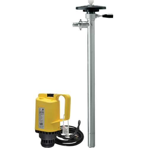 Electric Drum Pumps, Stainless Steel, 51 GPM Rock Safety Industrial Ltd