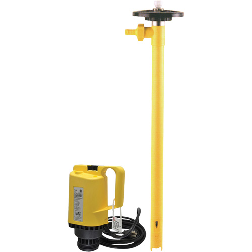 Electric Drum Pumps, Polypropylene, 45 GPM Rock Safety Industrial Ltd