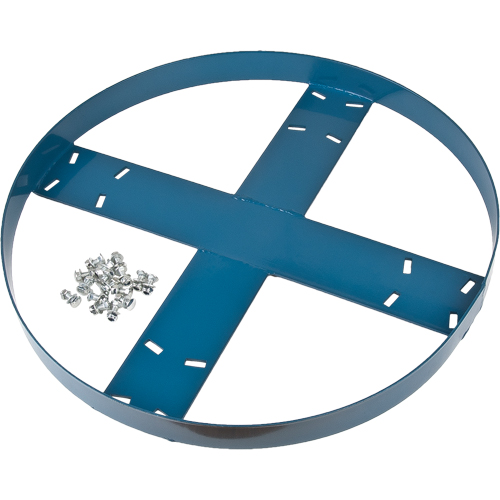 Drum Dolly Frame, Steel, 750 lbs. Capacity, 24" Diameter Rock Safety Industrial Ltd