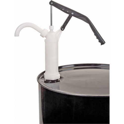 Pompe &agrave; baril de type levier, PTFE, 14 oz/course, Pour barils de 5-55 gal. Rock Safety Industrial Ltd