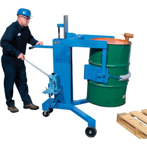 Basculeur - palettiseurs pour barils, 55 gal. US (45 gal. imp.) Rock Safety Industrial Ltd