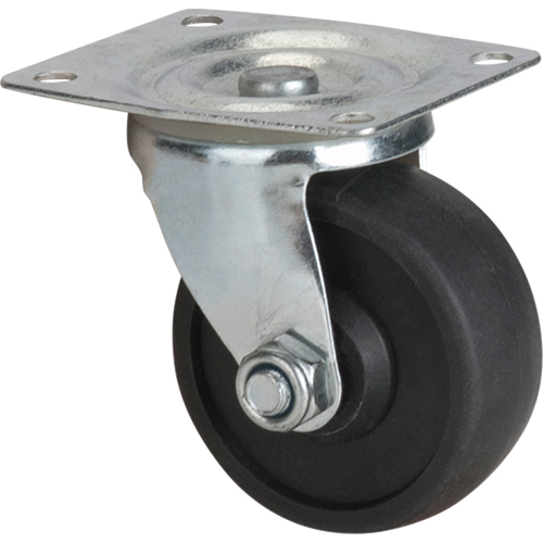 Caster, Swivel, 3" (76 mm), Polyolefin, 250 lbs. (113 kg.) Rock Safety Industrial Ltd