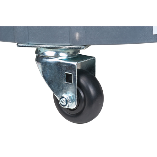 Socle roulant pour baril de confinement des fuites, 24,25" dia. X 7,625" h, Cap. de d&eacute;versement 1,5 gal. US Rock Safety Industrial Ltd