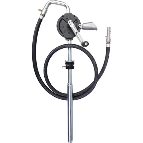 Pompe rotative pour baril, Fonte, Pour capacit&eacute; 15-55 gal., 10 gallons par minute Rock Safety Industrial Ltd