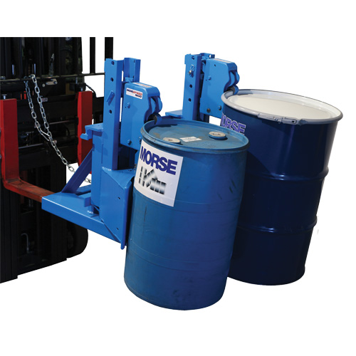 MORSPEED 1500 Forklift Drum Handler, For 55 US gal. (45 Imperial Gal.) Rock Safety Industrial Ltd