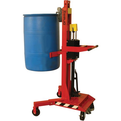 Manipulateur ergonomique de baril &agrave; port&eacute;e &eacute;lev&eacute;, DM-100-HR, 30 - 85 gal. US (25 - 70 gal. imp.) Rock Safety Industrial Ltd
