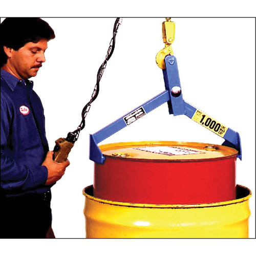 Leveur de baril et Overpack, 55 - 85 gal. US (45 - 70 gal. imp.), Cap. 1000 lb/454 kg Rock Safety Industrial Ltd