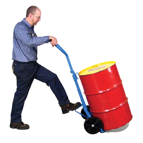 Diable pour baril, Fabriqu&eacute; en Acier, 30 - 55 gal. US (25 - 45 gal. imp.) Rock Safety Industrial Ltd
