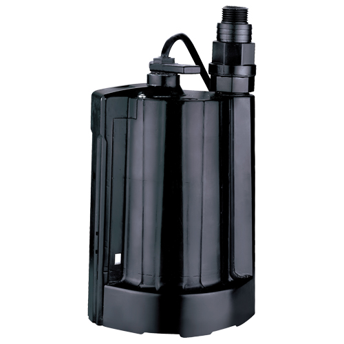 Pompe utilitaire submersible automatique, 1/3 CV, 2160 gal./h, 115 V, 4 A Rock Safety Industrial Ltd