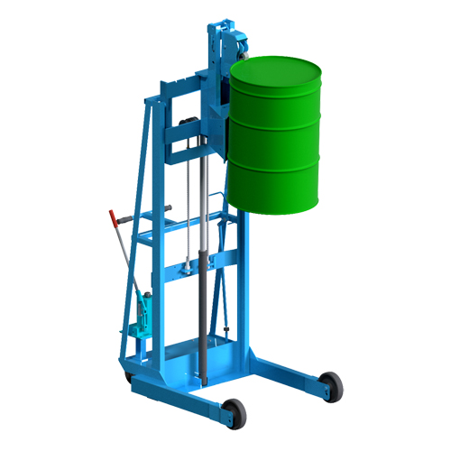Gerbeur vertical pour baril MORSPEED, Pour 30 - 85 gal. US (25 - 70 gal. imp.) Rock Safety Industrial Ltd