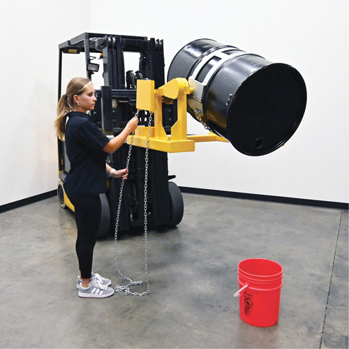 Fork Mounted Drum Carrier, For 55 US Gal. (45.8 Imperial Gal.) Rock Safety Industrial Ltd