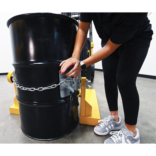 Fork Mounted Drum Carrier, For 55 US Gal. (45.8 Imperial Gal.) Rock Safety Industrial Ltd