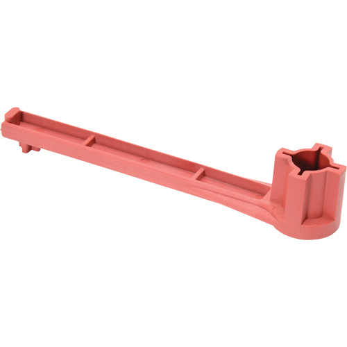 Cl&eacute; pour bouchon-&eacute;crou sp&eacute;cialis&eacute;e &agrave; un seul c&ocirc;t&eacute;, Ouverture de 1-1/4", Poign&eacute;e 8", Nylon anti&eacute;tincelles Rock Safety Industrial Ltd