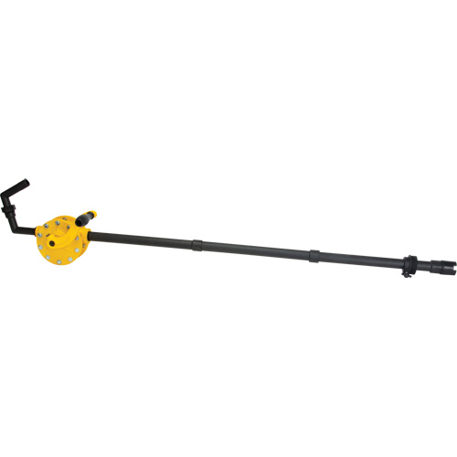 Rotary Type Drum Pump, Polypropylene, Fits 15 - 55 US Gal., 8 oz./Stroke Rock Safety Industrial Ltd