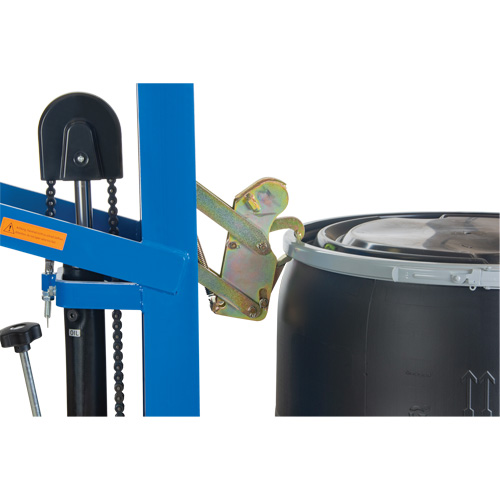 &eacute;l&eacute;vateur ergonomique pour baril, 55 gal. US (45 gal. imp.)/85 gal. US (70 gal. imp.) Rock Safety Industrial Ltd