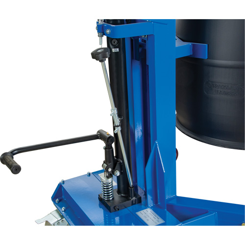 &eacute;l&eacute;vateur ergonomique pour baril, 55 gal. US (45 gal. imp.)/85 gal. US (70 gal. imp.) Rock Safety Industrial Ltd