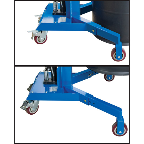 &eacute;l&eacute;vateur ergonomique pour baril, 55 gal. US (45 gal. imp.)/85 gal. US (70 gal. imp.) Rock Safety Industrial Ltd