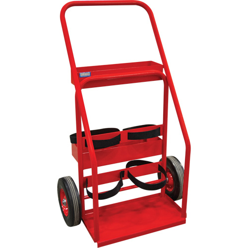 Chariot de prevention d'incendie pour travaux &agrave; chaud, Roues Semi-pneumatique, Base de 17,75" la x 8,9" lo, 100 lb Rock Safety Industrial Ltd