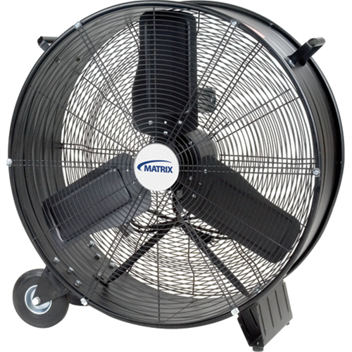 Light Industrial Direct Drive Drum Fan, Industrial, 2 Speed, 28" Diameter Rock Safety Industrial Ltd