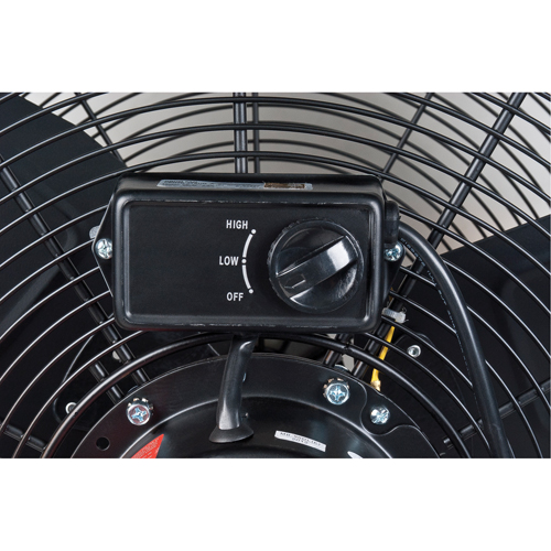 Ventilateur l&eacute;ger &agrave; entraînement direct pour usage industriel, Industriel, 2 vitesses, Diam&egrave;tre de 36" Rock Safety Industrial Ltd