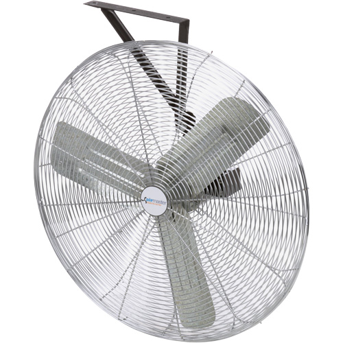 Ventilateur mural non-oscillant, Commercial, 3 vitesses, Diam&egrave;tre de 24" Rock Safety Industrial Ltd