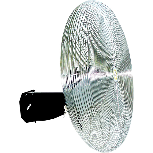 Ventilateur mural oscillant, Industriel, 3 vitesses, Diam&egrave;tre de 30" Rock Safety Industrial Ltd