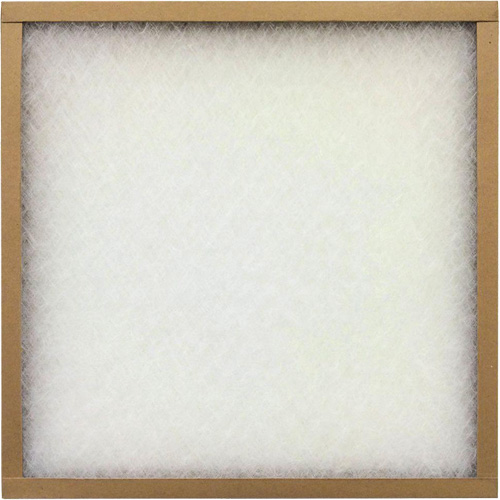 Filtre jetable en poly, Boîte, 14" la x 1" p x 25" h Rock Safety Industrial Ltd