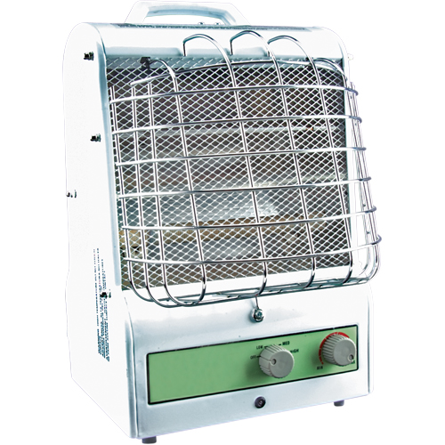 Portable Utility Heater, Fan/Radiant Heat, Electric, 5120 Rock Safety Industrial Ltd