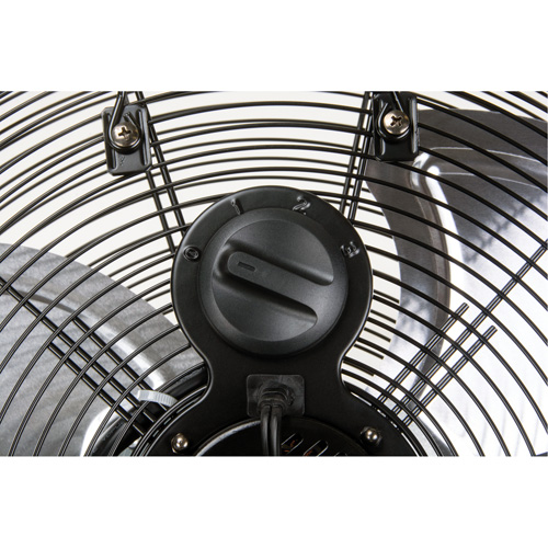 Ventilateur sur pied haute vitesse, Commercial, 3 vitesses, Diam&egrave;tre de 16" Rock Safety Industrial Ltd