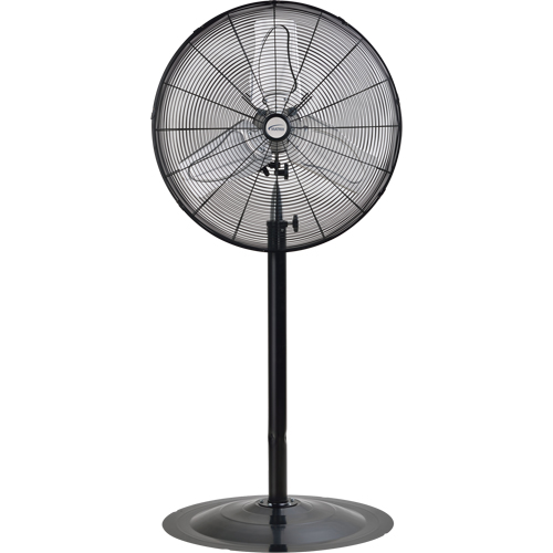 Ventilateur non oscillant sur socle, Robuste, 2 Vitesses, Diam&egrave;tre de 24" Rock Safety Industrial Ltd