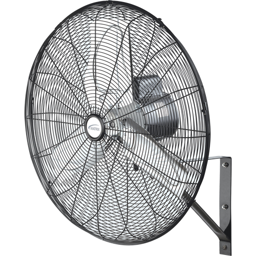 Non-Oscillating Wall Fan, Industrial, 2 Speed, 24" Diameter Rock Safety Industrial Ltd