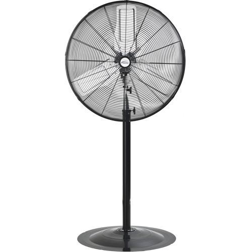 Ventilateur oscillant sur socle, Robuste, 2 Vitesses, Diam&egrave;tre de 30" Rock Safety Industrial Ltd