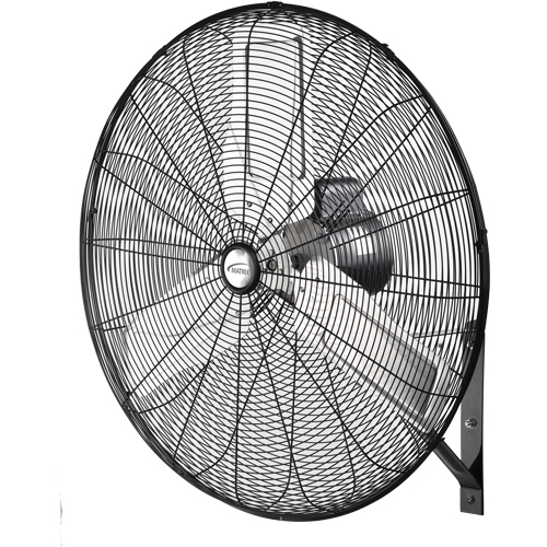Non-Oscillating Wall Fan, Industrial, 2 Speed, 30" Diameter Rock Safety Industrial Ltd